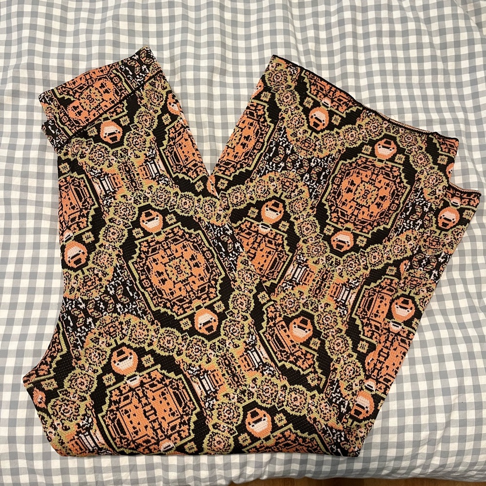 Free People Tapestry Patterned Pants - Multicolor